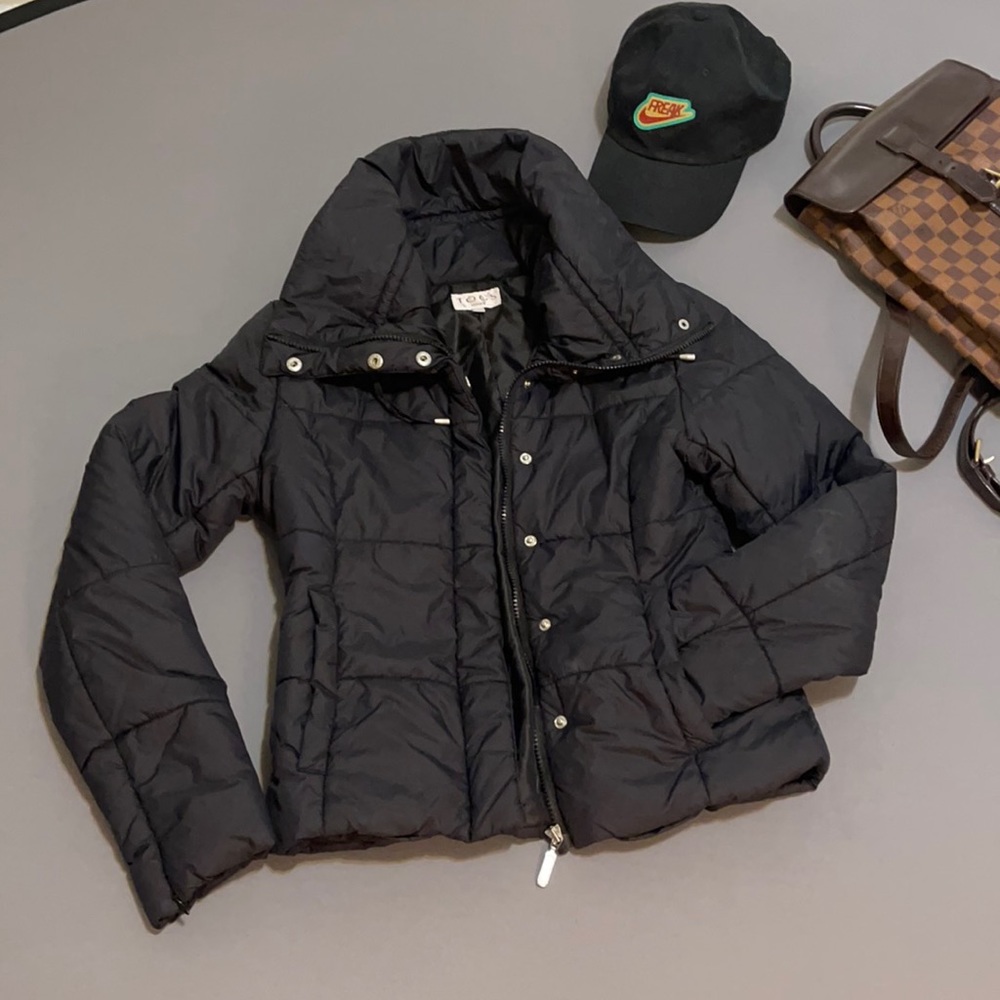 Black Jacket turtle neck. Size 4 / S.
